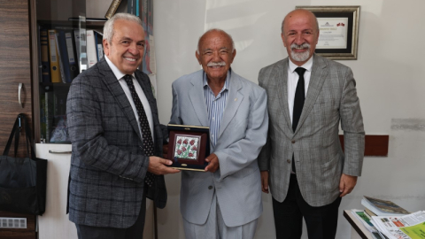 Şadi Özdemir'den Erdem Saker'e ziyaret!