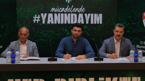 Bursaspor'un sağlık sponsoru Doruk oldu!
