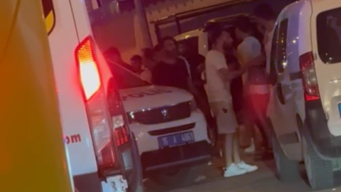 Bursa'da sokak ortasında kavga!