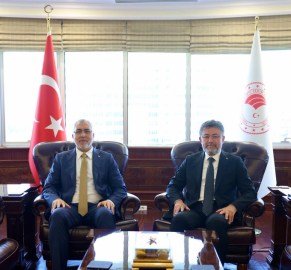 Bakan Işıkhan’dan Tarım ve Orman Bakanı Yumaklı’ya ziyaret
