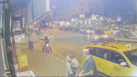 Bursa'da trajikomik görüntüler!