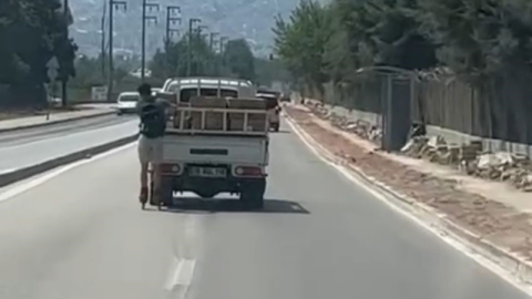 Bursa'da trafiğinde ölümle dans!