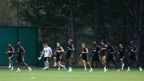 Beşiktaş, yeni sezon hazırlıklarını sürdürdü
