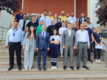 Tercan Devlet Hastanesi’nde yürütülen çalışmalar yerinde incelendi
