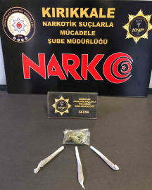 Kırıkkale’de uyuşturucu operasyonu: 1 gözaltı
