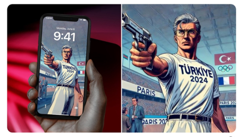 O duruş sanata dönüştü