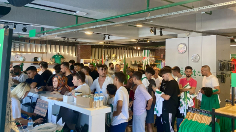 Bursasporlular akın etti! Rekor bekleniyor...