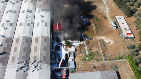 Yat fabrikası yangınında son durum!