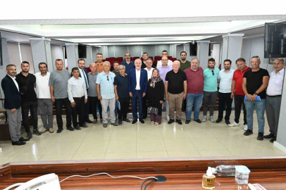 Başkan Başdeğirmen, amatör spor kulüp başkanlarıyla bir araya geldi
