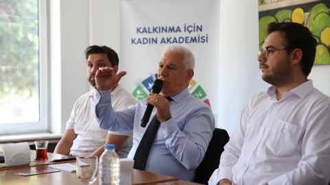 Başkan Bozbey'den kadın istihdamına destek