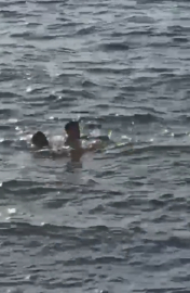 Yalova’da boğulma tehlikesi geçiren genç böyle kurtarıldı
