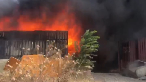 Bursa'yı korkutan yangın