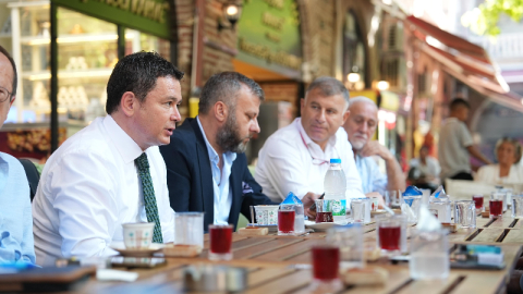 Başkan Aydın esnafla buluştu