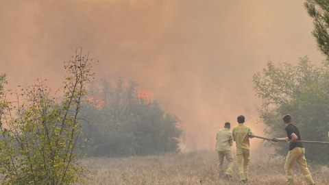 Bursa’da faciadan dönüldü! Ekipler müdahalesi büyümeden söndürüldü