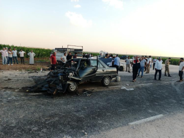 Mardin’de trafik kazası: 9 yaralı
