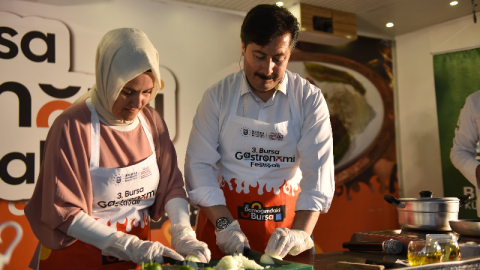 Gastronomi TIR'ı Yenişehir'de