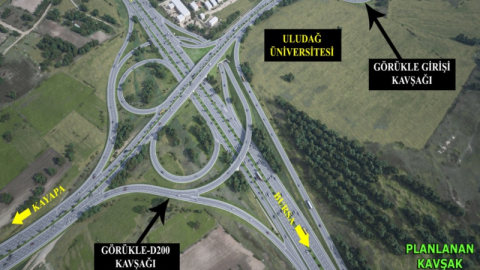 Bursalılar o yolu 1 dakikada geçecek