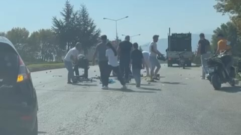 Bursa'da yürek ısıtan görüntü...