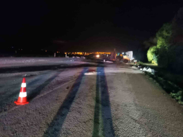 Ankara’da seyir halindeki tırın dorsesi ayrıldı
