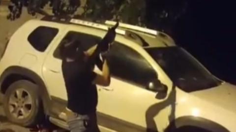 Bursa’da uzun namlulu maganda!