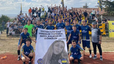 Çukuhisarspor, şehit polis memuru Şeyda Yılmaz’ı andı