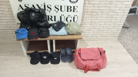 Suç makinesini çaldığı ayakkabı yakalattı