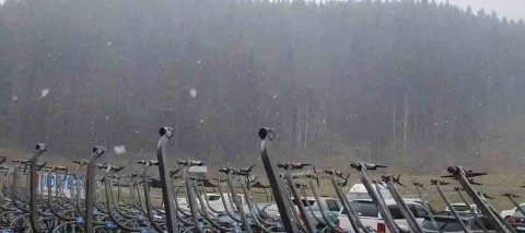 Ilgaz Dağı’nda kar yağışı etkili oluyor
