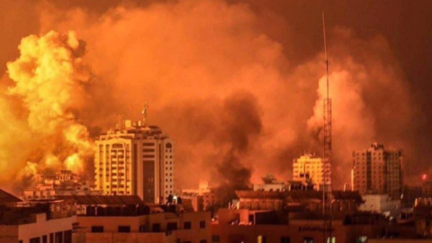 İsrail'den Gazze'de mülteci kampına hava saldırısı!