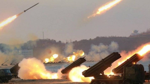 Lübnan’dan İsrail’e 82 roket fırlatıldı