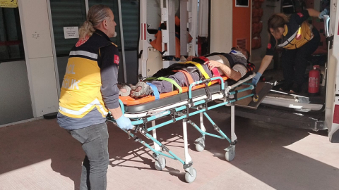 Bursa'da kavşakta feci kaza!