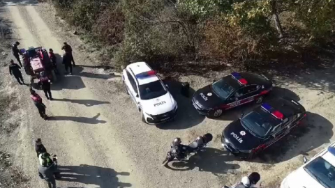 Bursa'da dronlu koruma