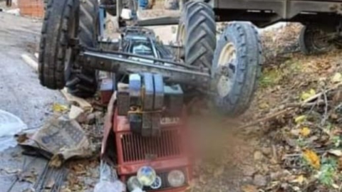 Bursa’da traktörün altında can verdi