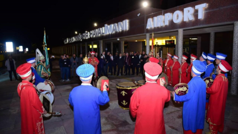 Bursa’da ilk sefere mehterli karşılama