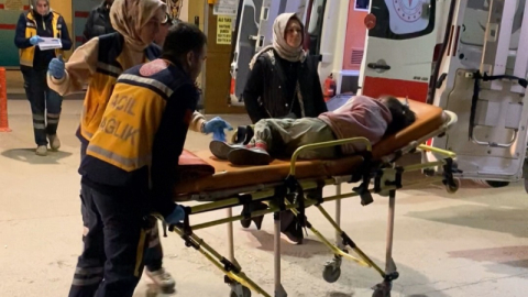 Küçük Merve ağır yaralandı