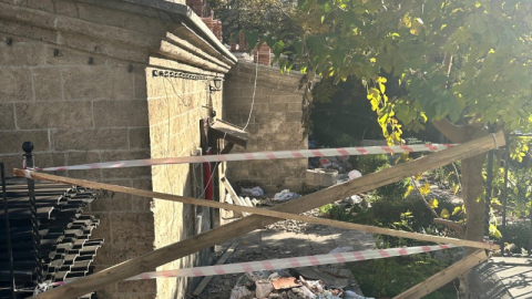 690 yıllık hamamda restore çalışmaları