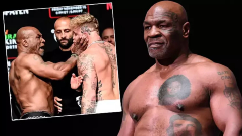 Dünyanın beklediği boks maçı öncesi Mike Tyson'dan Jake Paul'a tokat!