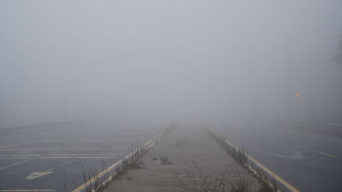 Göz gözü görmüyor!  Görüş mesafesi 20 metre