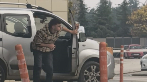 Çalışırken büyük şok yaşadı!