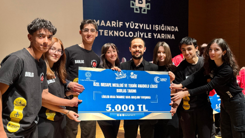 Liseliler ürettikleri projeyle havayı santim santim ölçecek