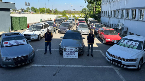 Bursa'da pert araç çetesine baskın!