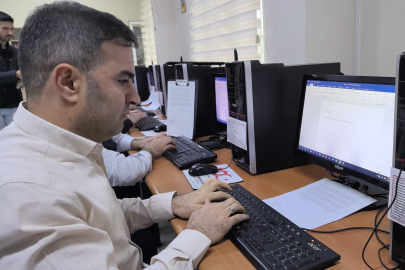 Bursa'da memurlar yarıştı!