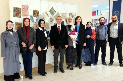 BUÜ 50. yıla özel uluslararası posta sanatı sergisi