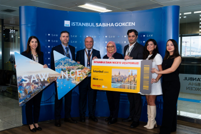 Sabiha Gökçen'den 2024'ün son hat açılışı Fransa'nın Nice şehrine oldu