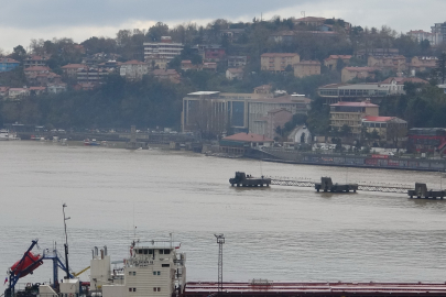 Zonguldak Limanı sarı renge boyandı