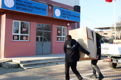 Mudanya Belediyesi'nden öğrencilere çifte destek