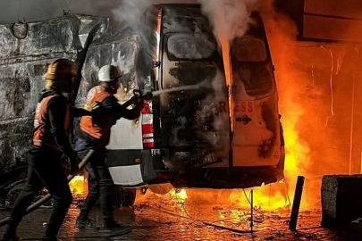 İsrail canlı yayın aracını bombaladı