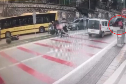 Bursa'da bir garip kaza silsilesi! Yardım edecekken olanlar oldu