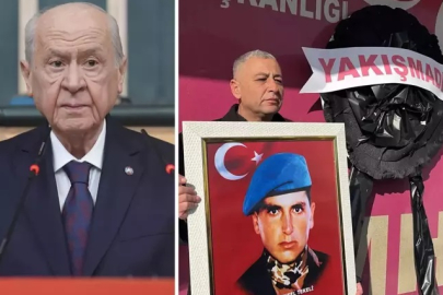 Şehit ailelerinden MHP'ye siyah çelenk!