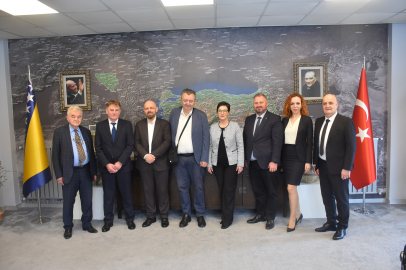 Bosna Hersek heyetinden Bursa'da dostluk mesajları