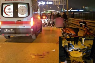 Bursa'da motosiklet sürücüsün hastanelik eden kaza!